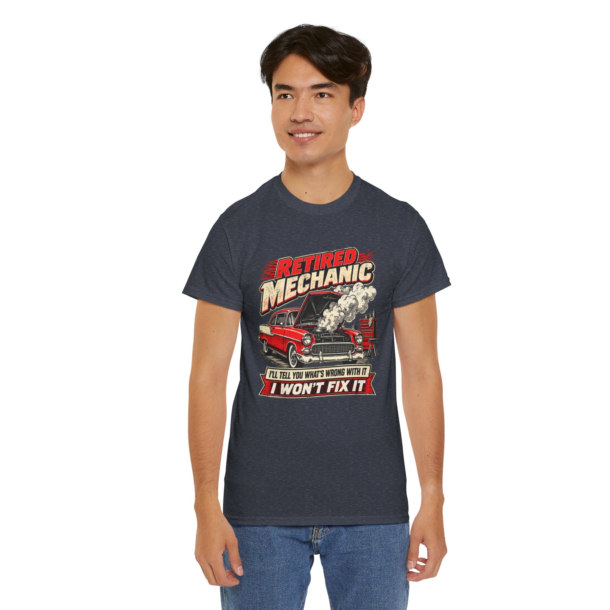 Retired Mechanic Tee — I'll Tell You What's Wrong With It