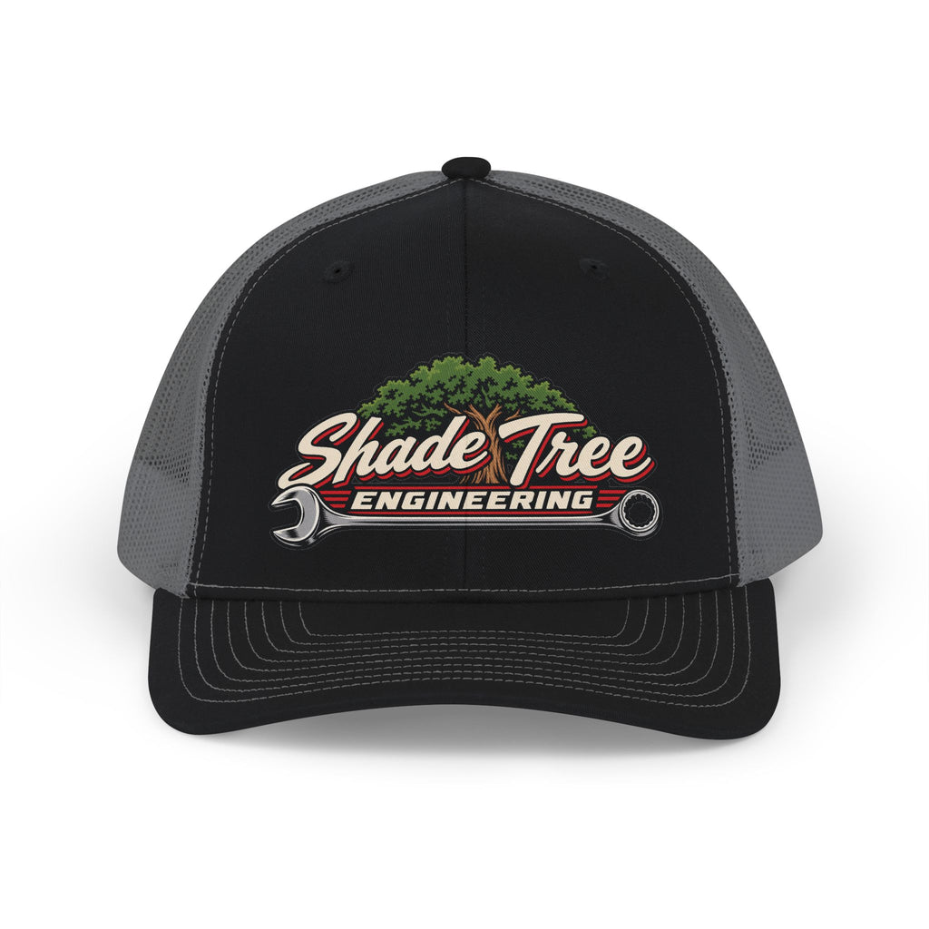 Shade Tree Engineering Trucker Cap — Tree & Wrench Logo