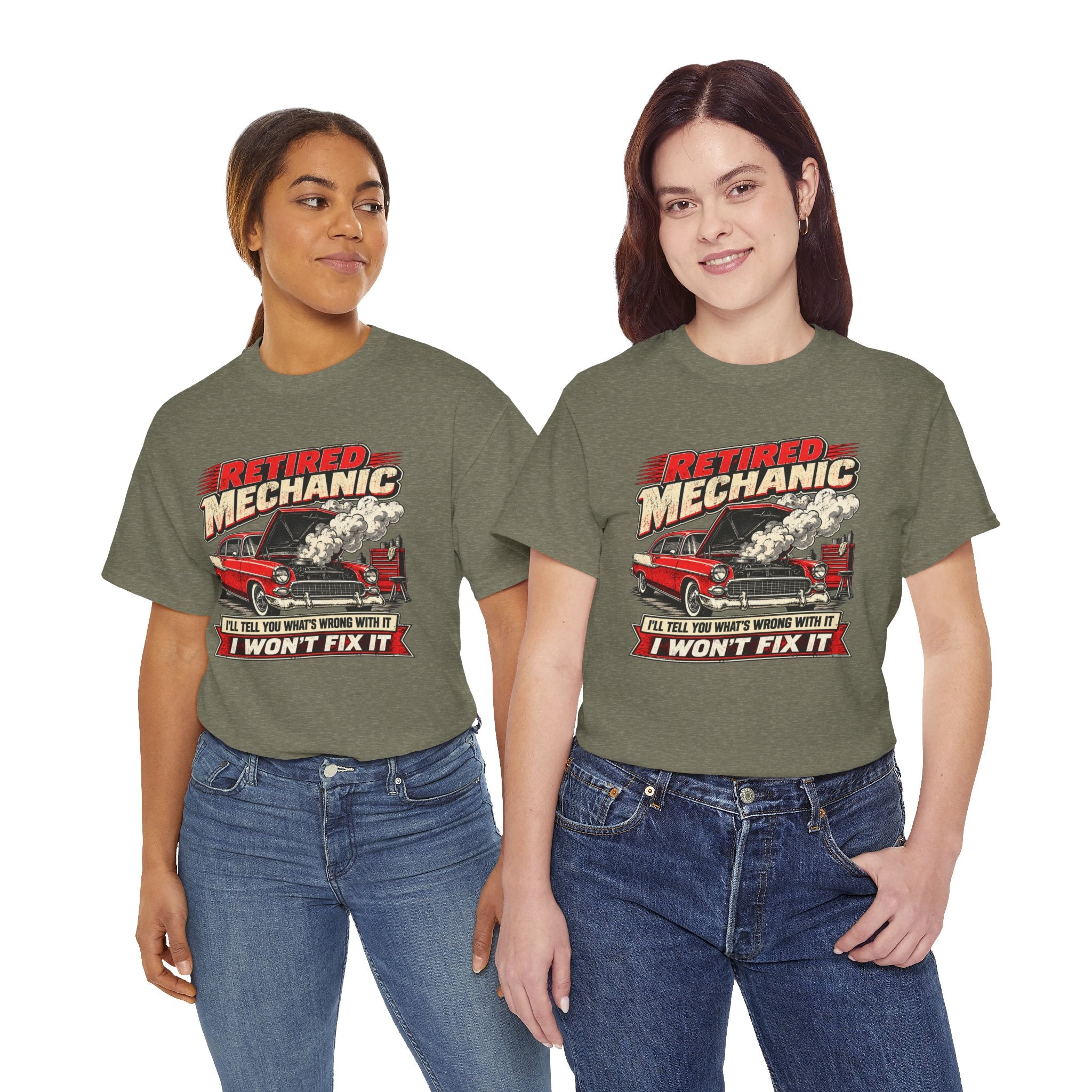 Retired Mechanic Tee — I'll Tell You What's Wrong With It