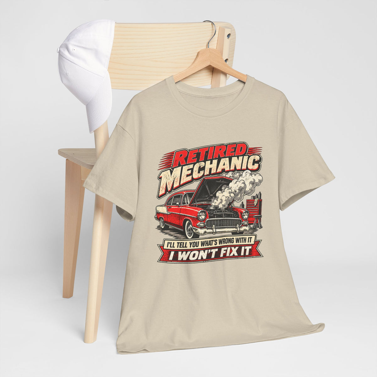 Retired Mechanic Tee — I'll Tell You What's Wrong With It