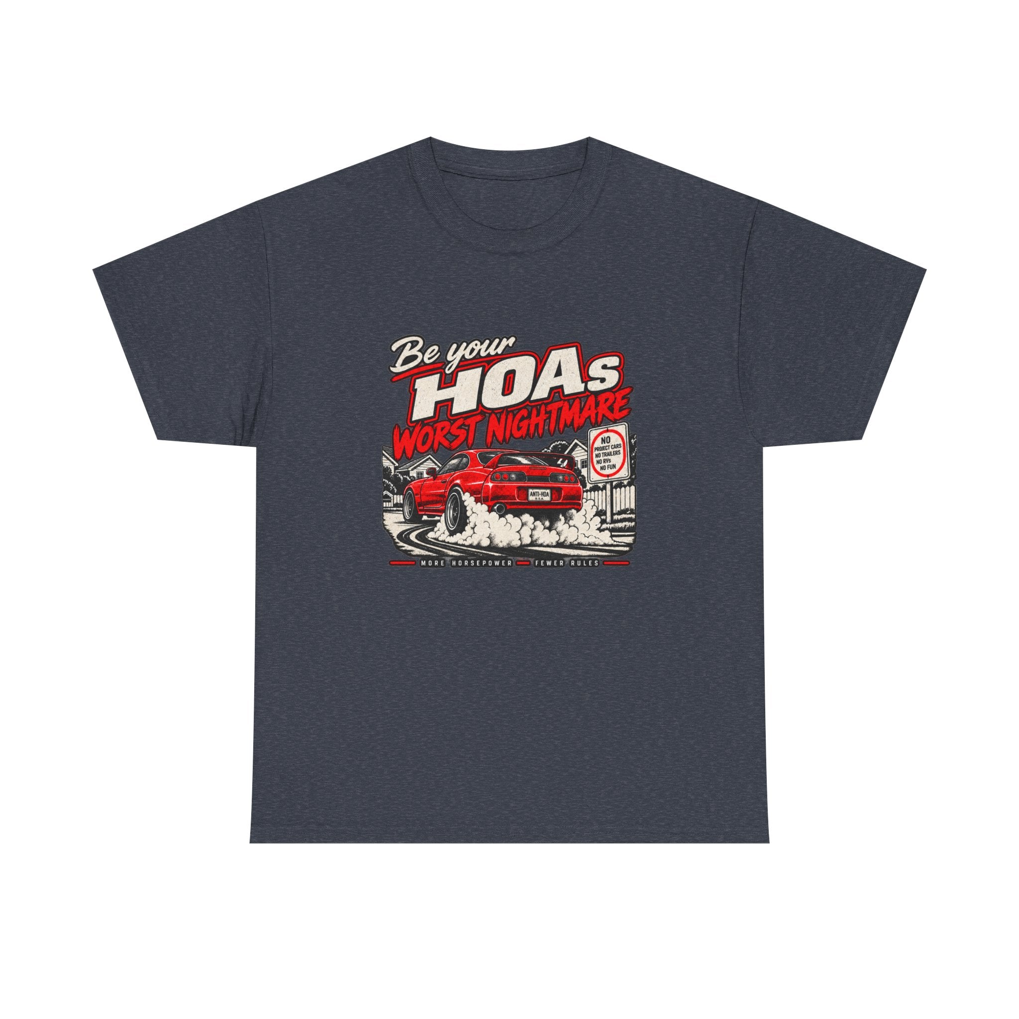 JDM Turbo Burnout Tee — Be Your HOA's Worst Nightmare