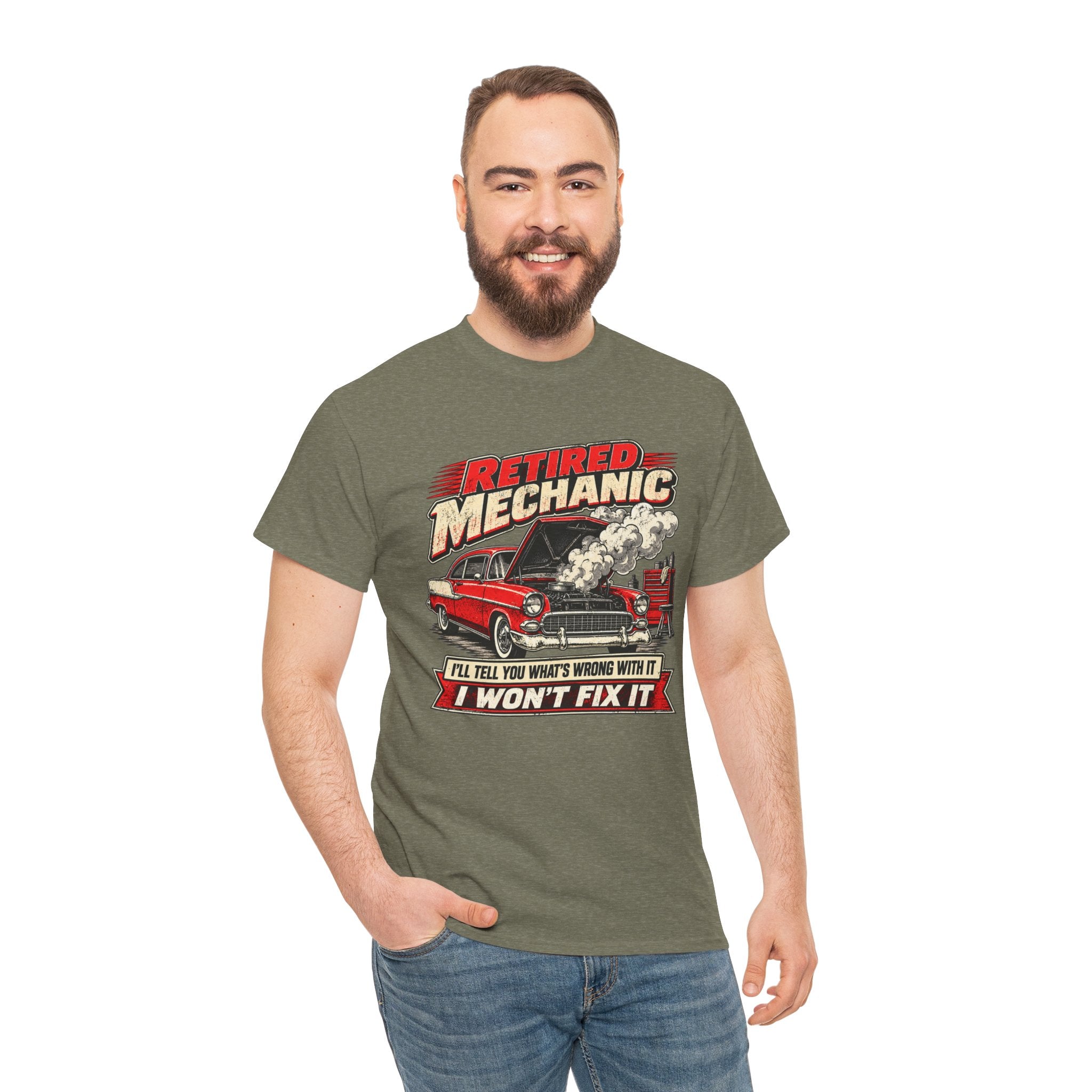 Retired Mechanic Tee — I'll Tell You What's Wrong With It