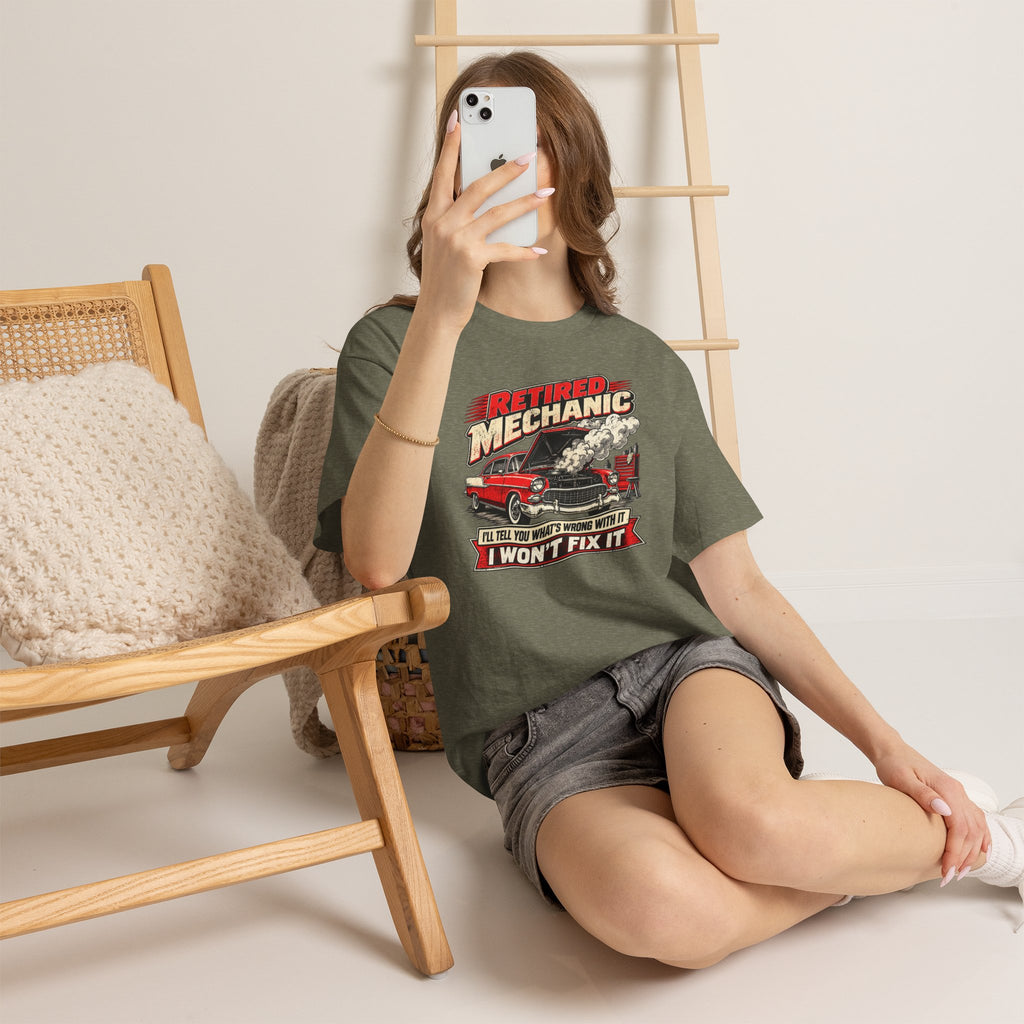 Retired Mechanic Tee — I'll Tell You What's Wrong With It