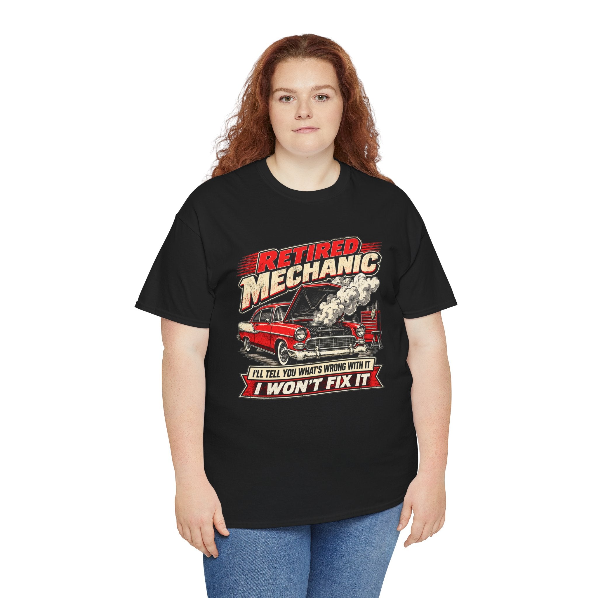 Retired Mechanic Tee — I'll Tell You What's Wrong With It