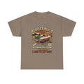 Budget Build Car T-Shirt — “Budget Build: A Financial Term Meaning I Lied to My Wife” Vintage Auto Tee