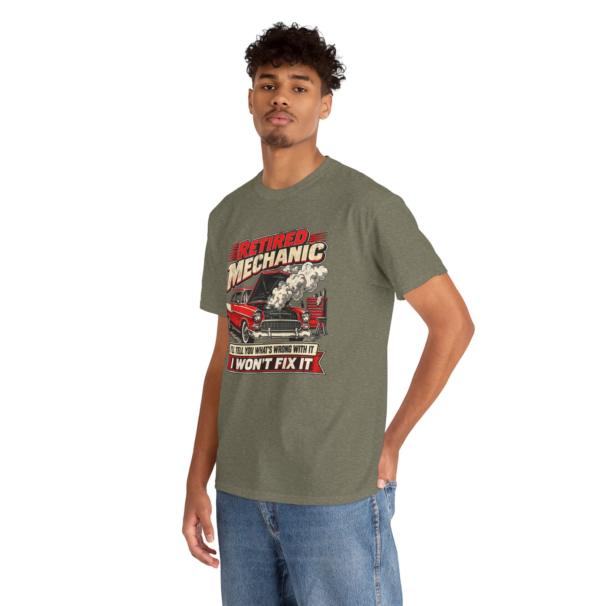 Retired Mechanic Tee — I'll Tell You What's Wrong With It