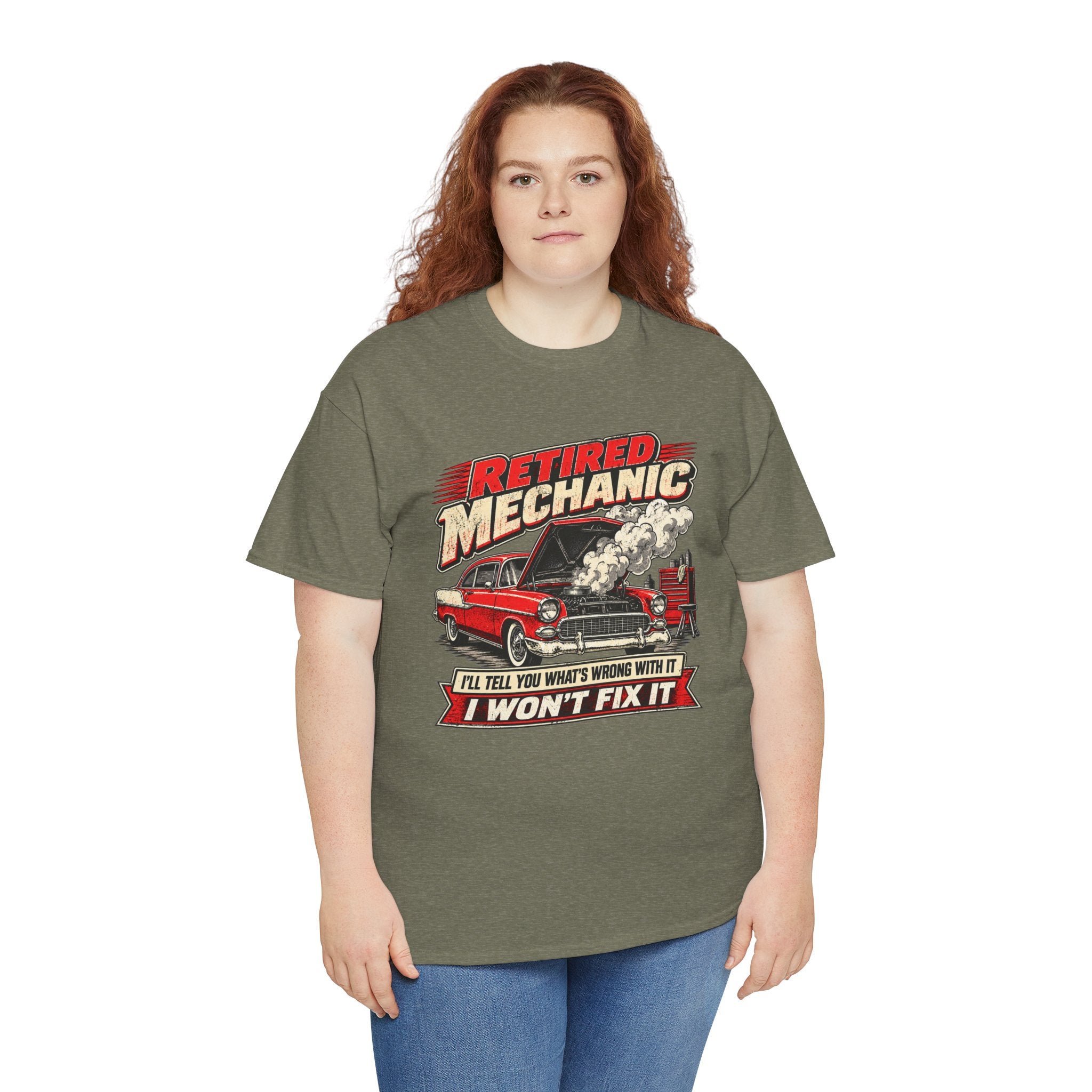 Retired Mechanic Tee — I'll Tell You What's Wrong With It
