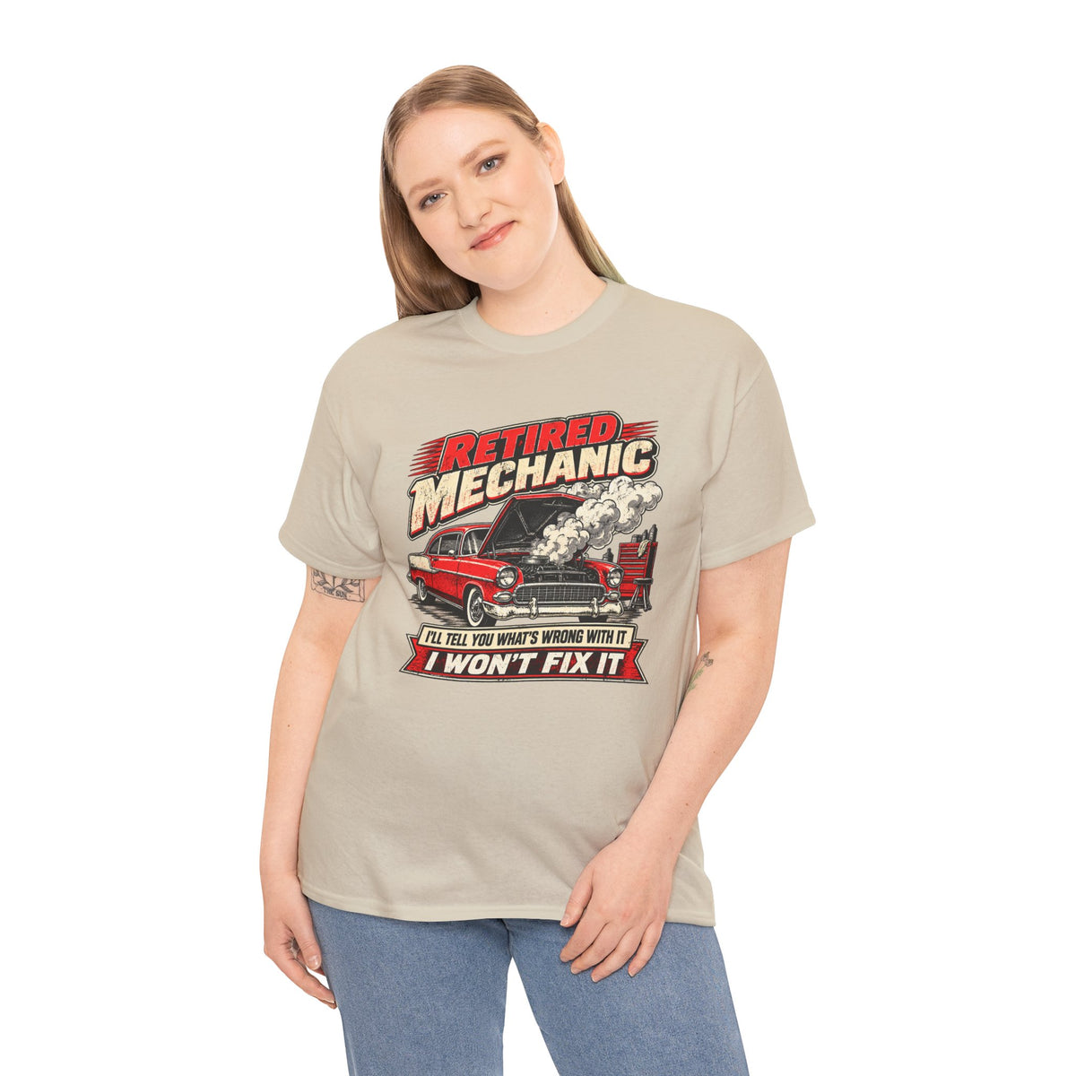 Retired Mechanic Tee — I'll Tell You What's Wrong With It