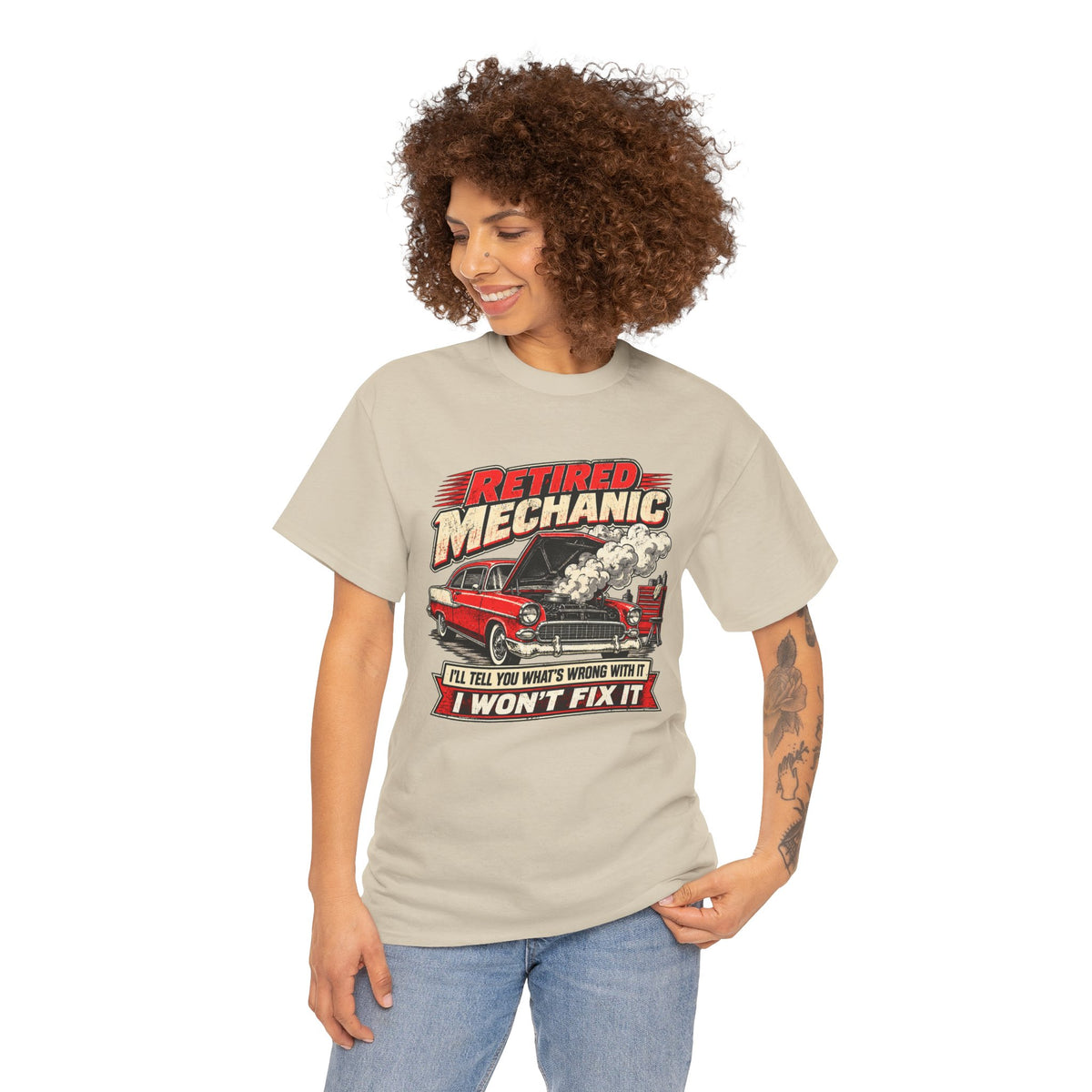 Retired Mechanic Tee — I'll Tell You What's Wrong With It
