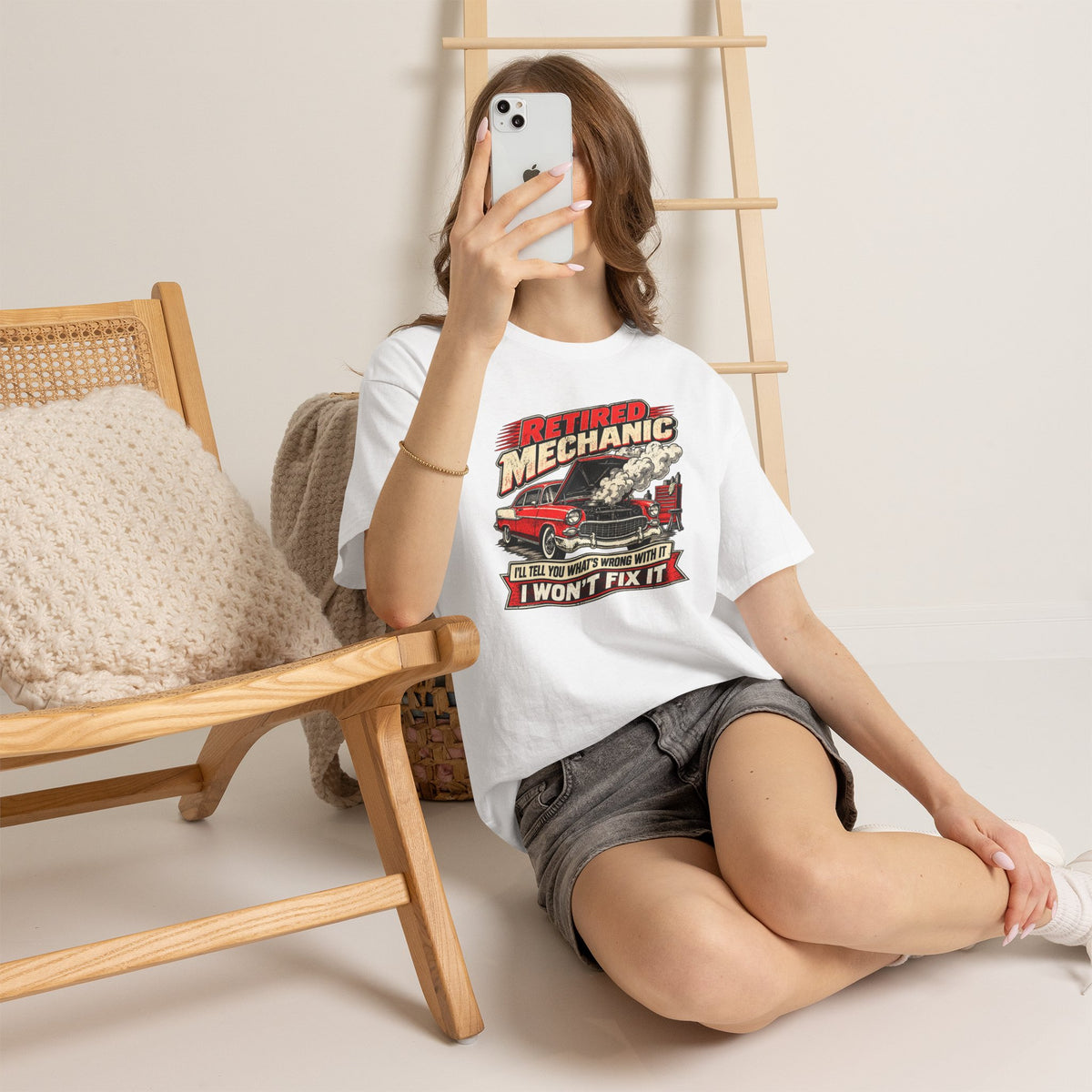 Retired Mechanic Tee — I'll Tell You What's Wrong With It