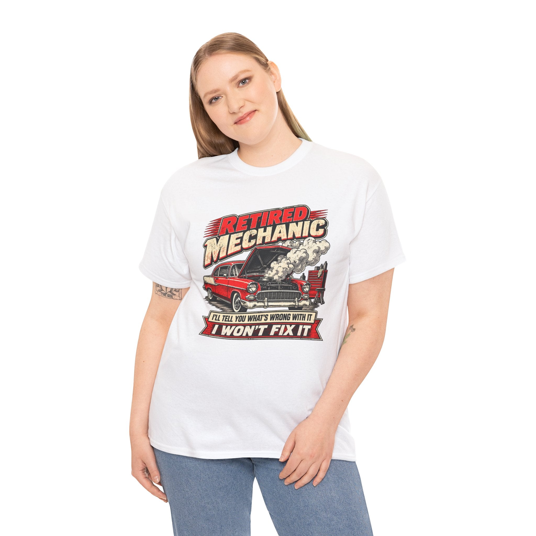 Retired Mechanic Tee — I'll Tell You What's Wrong With It