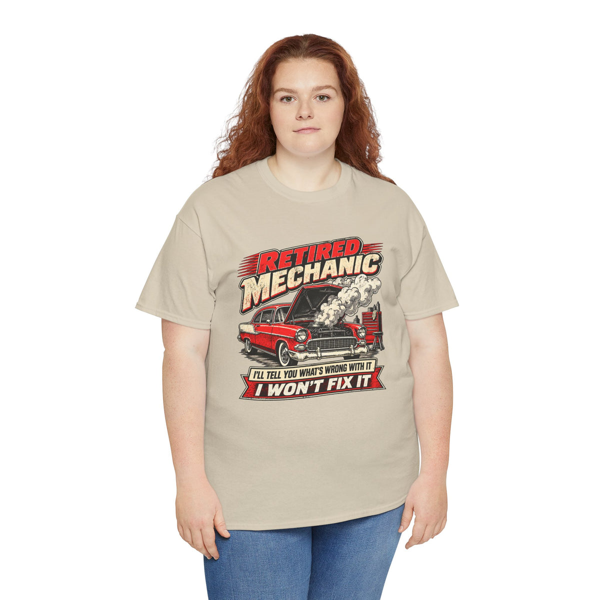 Retired Mechanic Tee — I'll Tell You What's Wrong With It