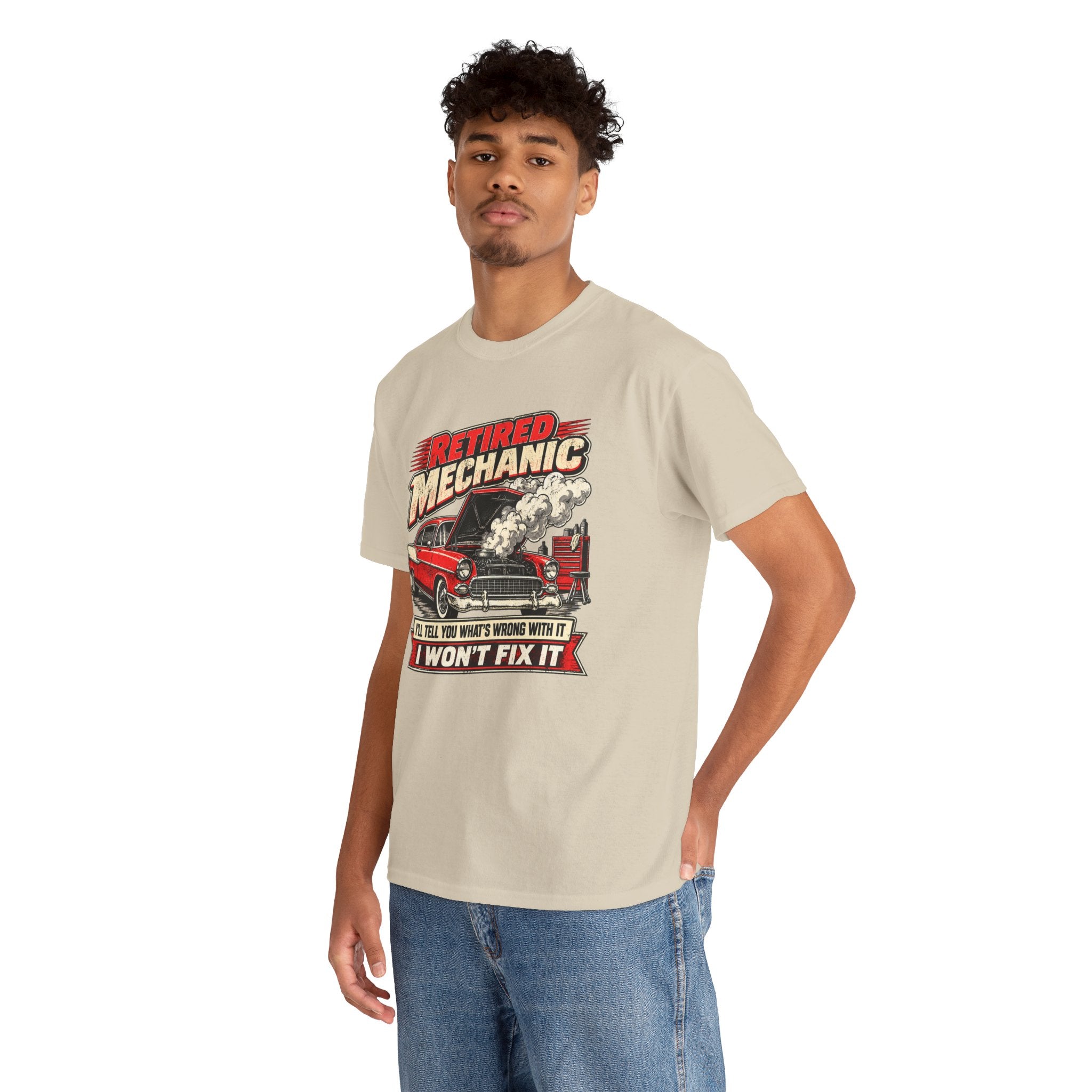Retired Mechanic Tee — I'll Tell You What's Wrong With It