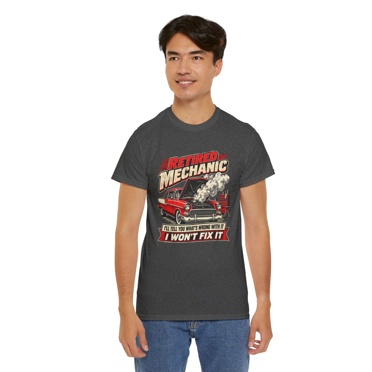 Retired Mechanic Tee — I'll Tell You What's Wrong With It
