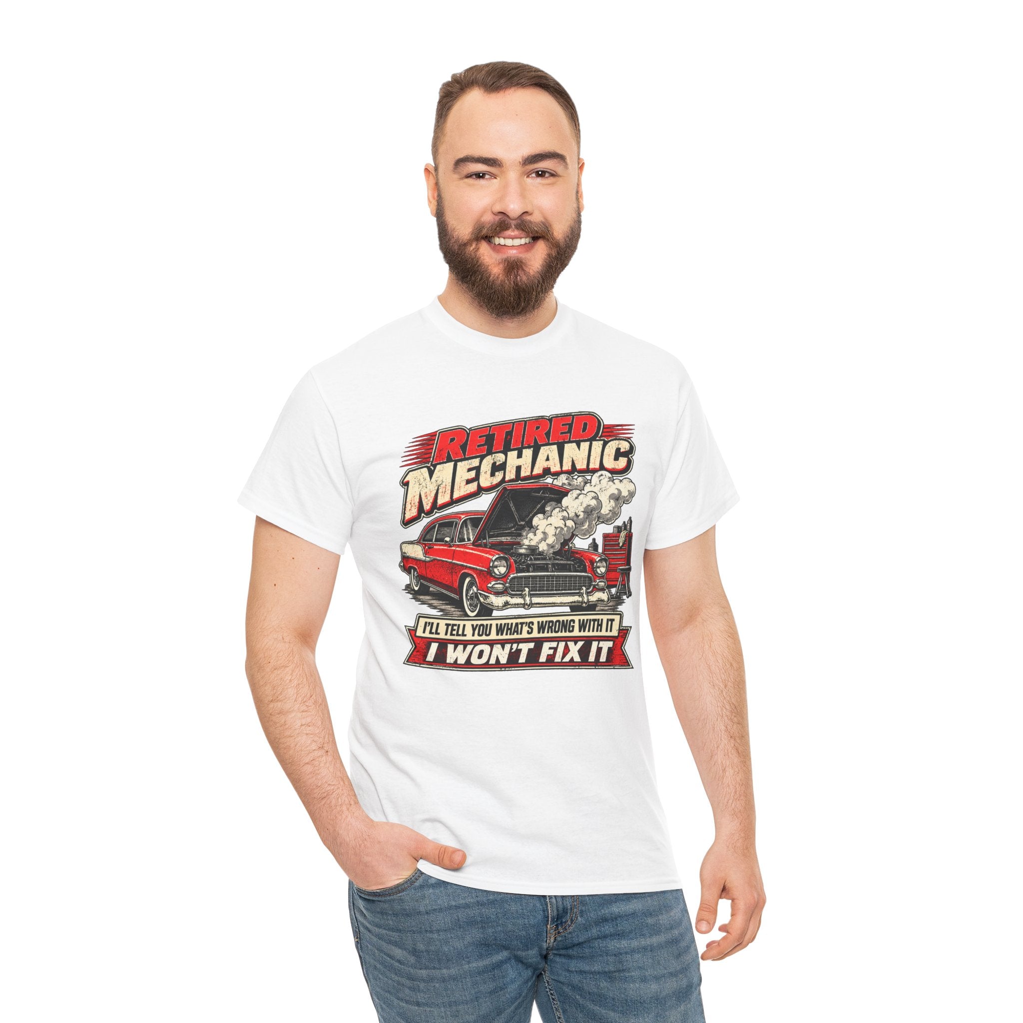 Retired Mechanic Tee — I'll Tell You What's Wrong With It
