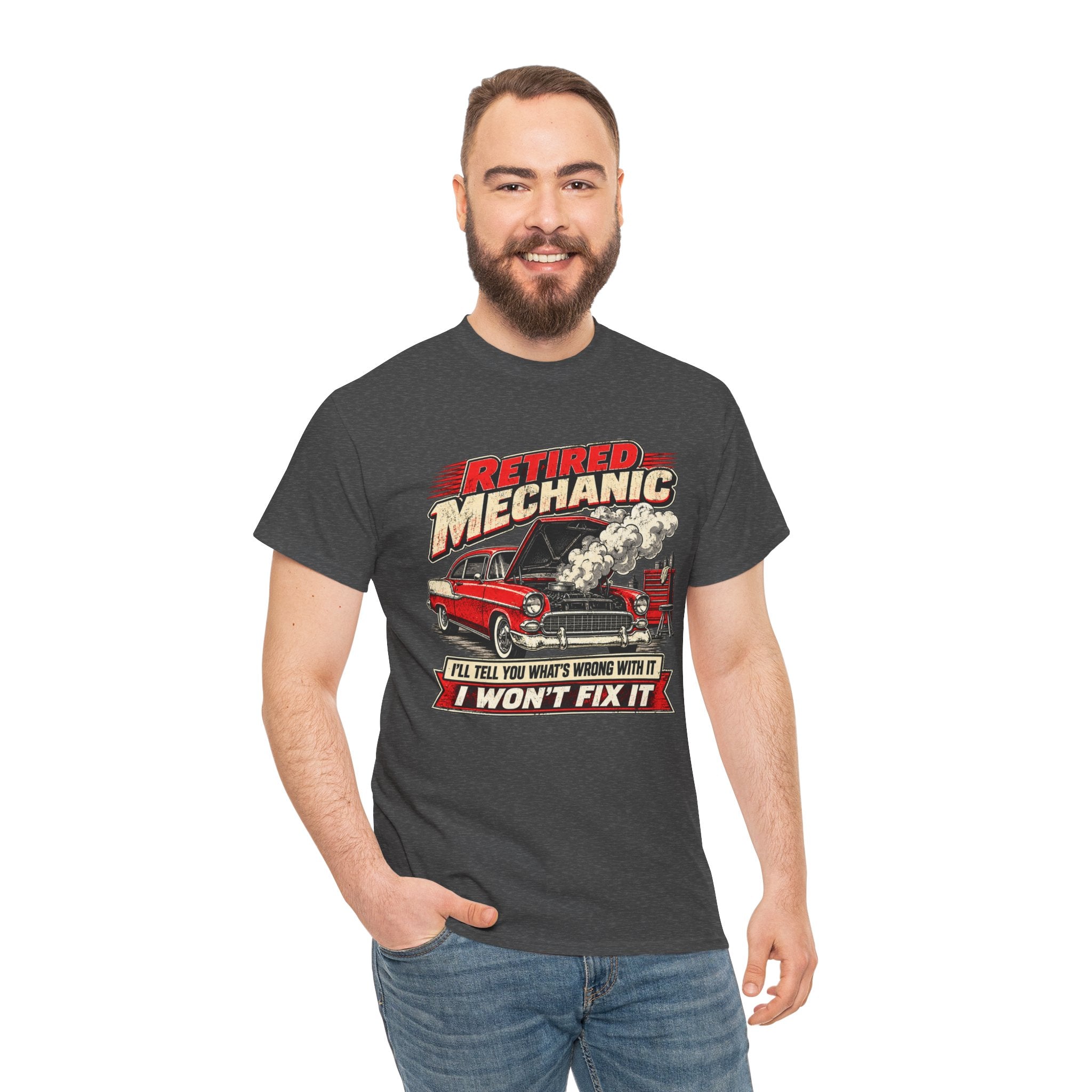 Retired Mechanic Tee — I'll Tell You What's Wrong With It