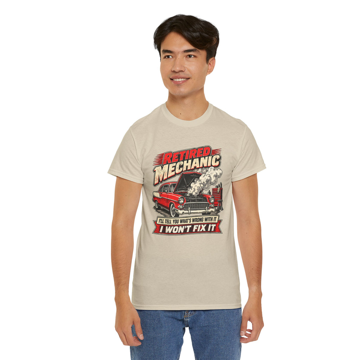 Retired Mechanic Tee — I'll Tell You What's Wrong With It