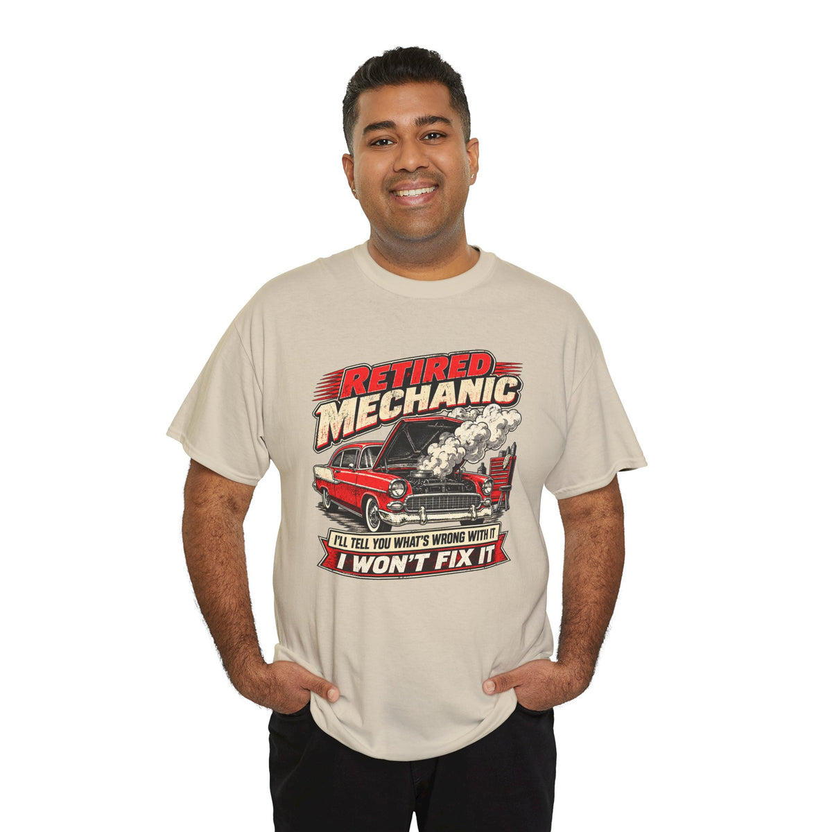 Retired Mechanic Tee — I'll Tell You What's Wrong With It