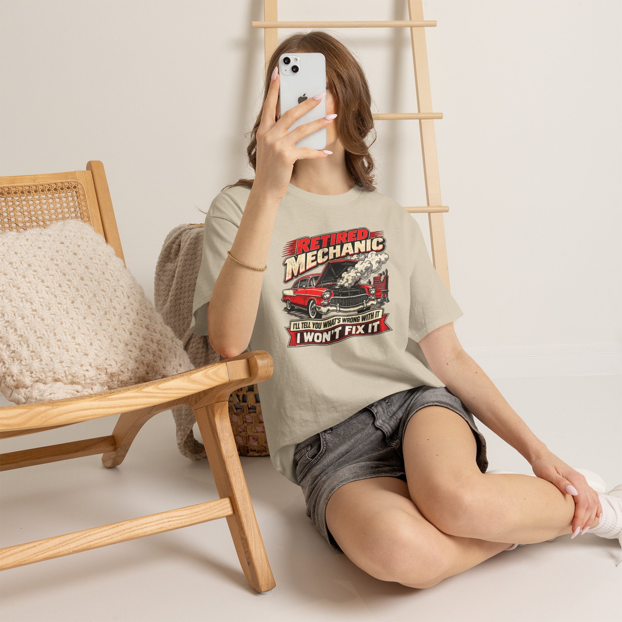Retired Mechanic Tee — I'll Tell You What's Wrong With It