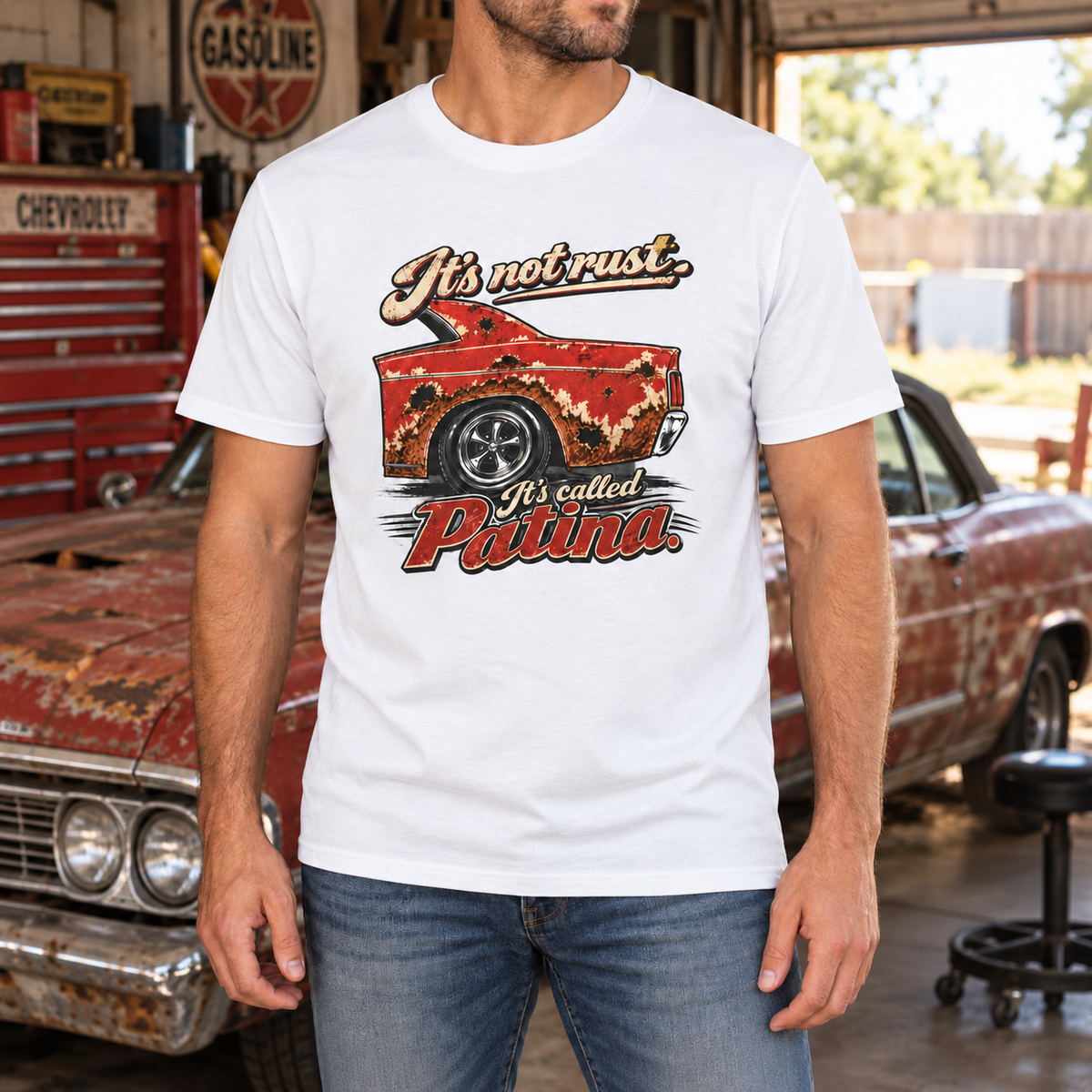 It's Not Rust, It's Called Patina — Classic Car Tee
