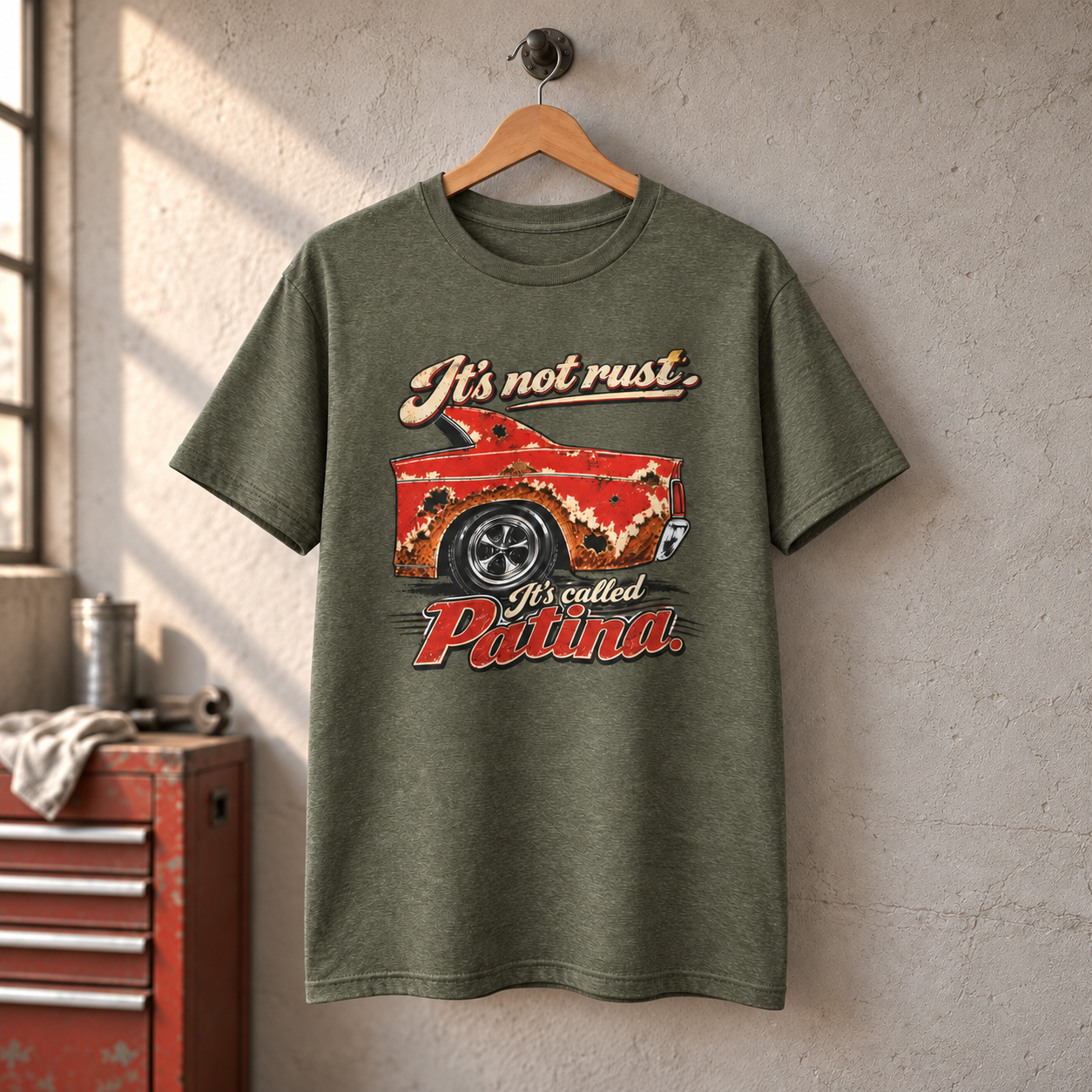 It's Not Rust, It's Called Patina — Classic Car Tee