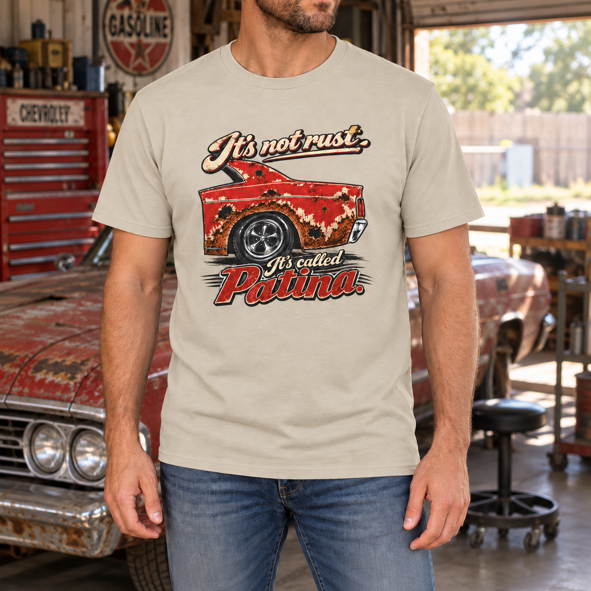 It's Not Rust, It's Called Patina — Classic Car Tee