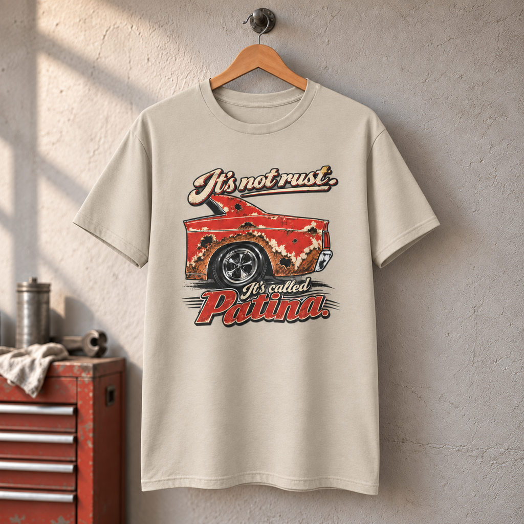 It's Not Rust, It's Called Patina — Classic Car Tee