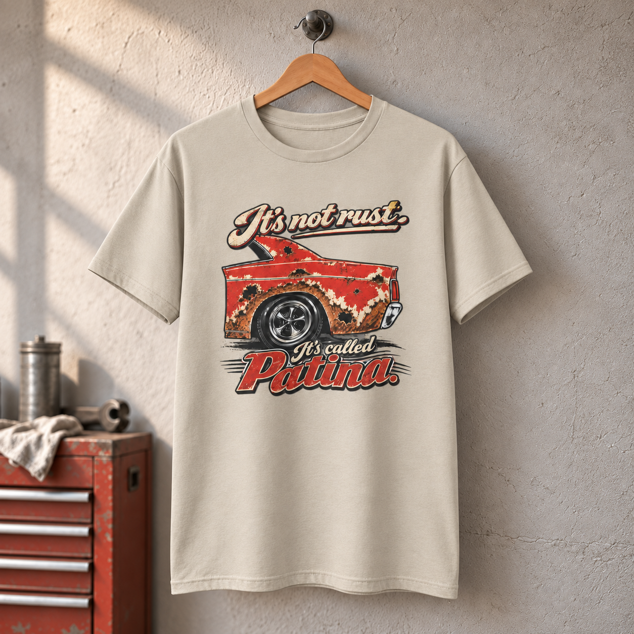 It's Not Rust, It's Called Patina — Classic Car Tee