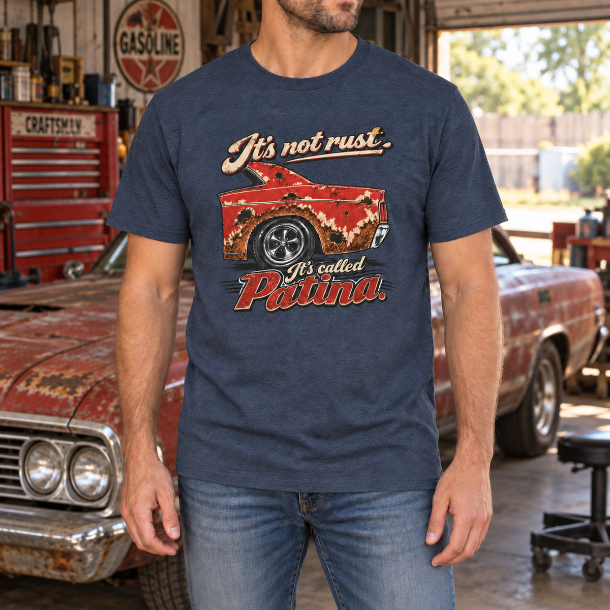 It's Not Rust, It's Called Patina — Classic Car Tee