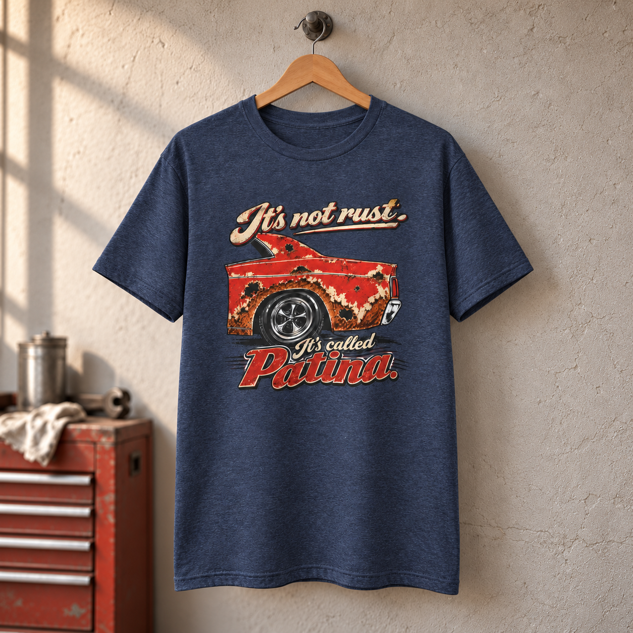 It's Not Rust, It's Called Patina — Classic Car Tee